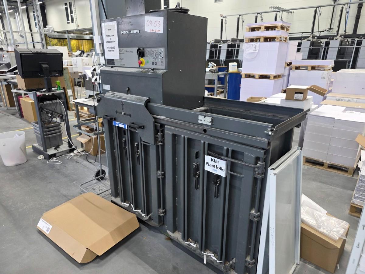 1998 Orwak 5070 plastpresse