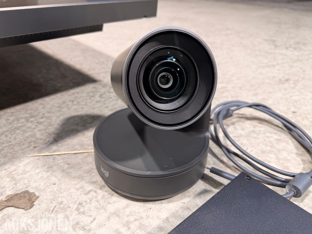 2020 Samsung 85 tommer infoskjerm med videokonferanse utstyr