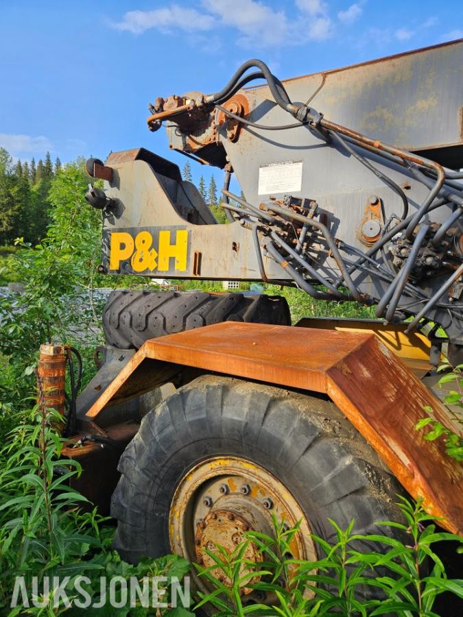 P & H OMEGA, 4WD terrengående mobilkran - mva fri