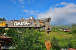 P & H OMEGA, 4WD terrengående mobilkran - mva fri