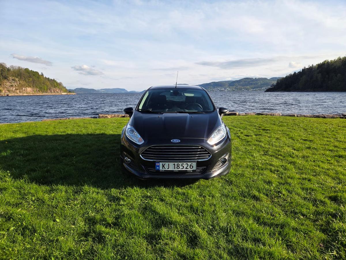 2015 Ford Fiesta, 1,0 EcoBoost 100hk automat ryggekamera s+v dekk                       127264km
