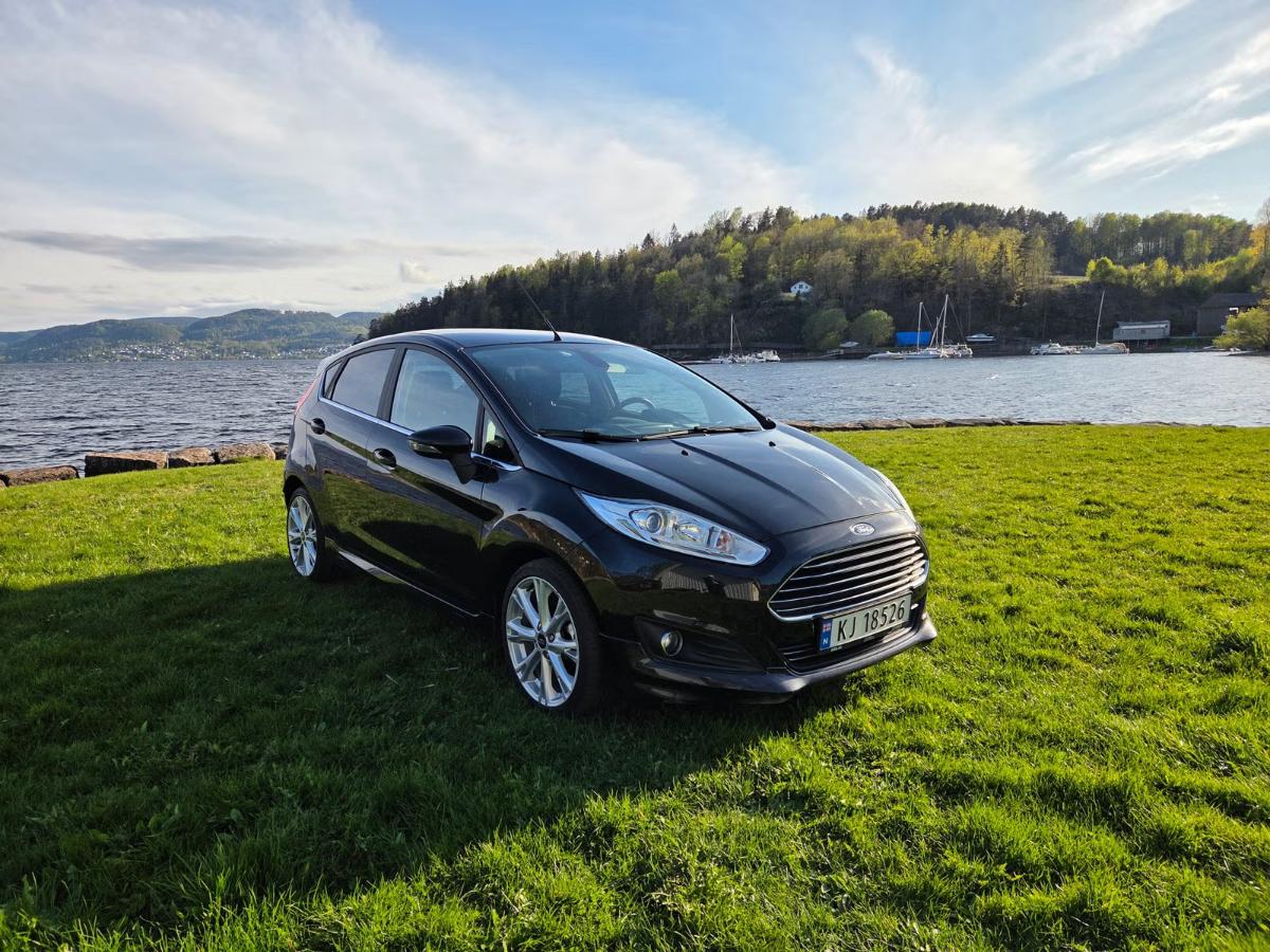 2015 Ford Fiesta, 1,0 EcoBoost 100hk automat ryggekamera s+v dekk                       127264km