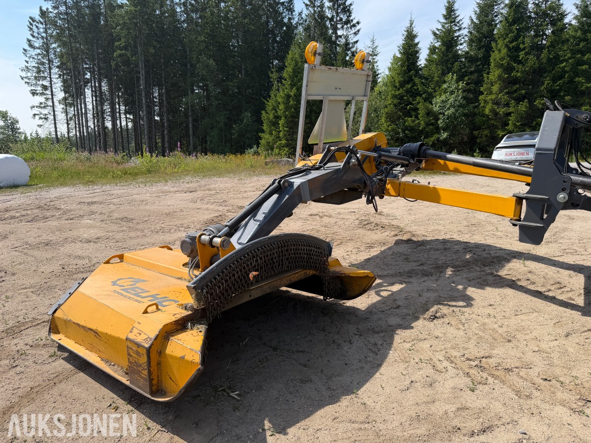2023 ELHO TORNADO 560 KANTSLÅTTMASKIN – 5,5 M REKKEVIDDE – HARDOX – PTO – VARSLINGSTAVLE