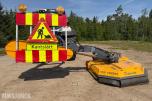 2023 ELHO TORNADO 560 KANTSLÅTTMASKIN – 5,5 M REKKEVIDDE – HARDOX – PTO – VARSLINGSTAVLE