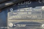 2023 ELHO TORNADO 560 KANTSLÅTTMASKIN – 5,5 M REKKEVIDDE – HARDOX – PTO – VARSLINGSTAVLE