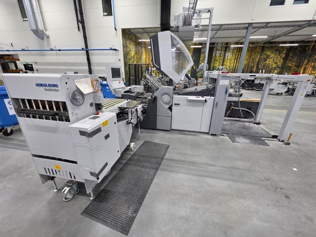 2017 Heidelberg Stahlfolder KH-78/82 falseanlegg med PFH-82