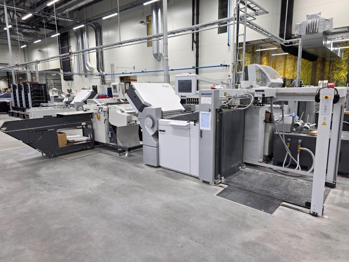 2021 Heidelberg Stahlfolder TH-82 falseanlegg med Palamides Alpha 700 HD