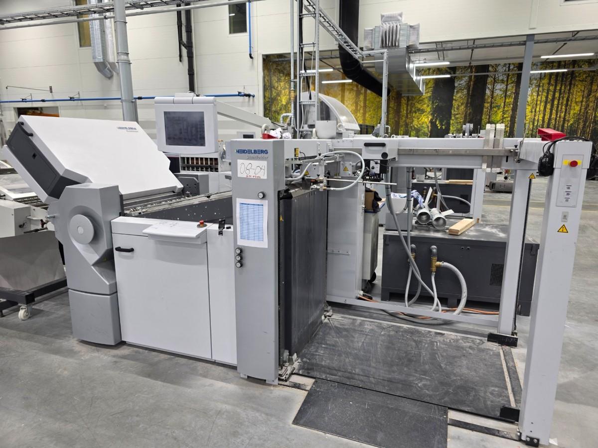 2021 Heidelberg Stahlfolder TH-82 falseanlegg med Palamides Alpha 700 HD