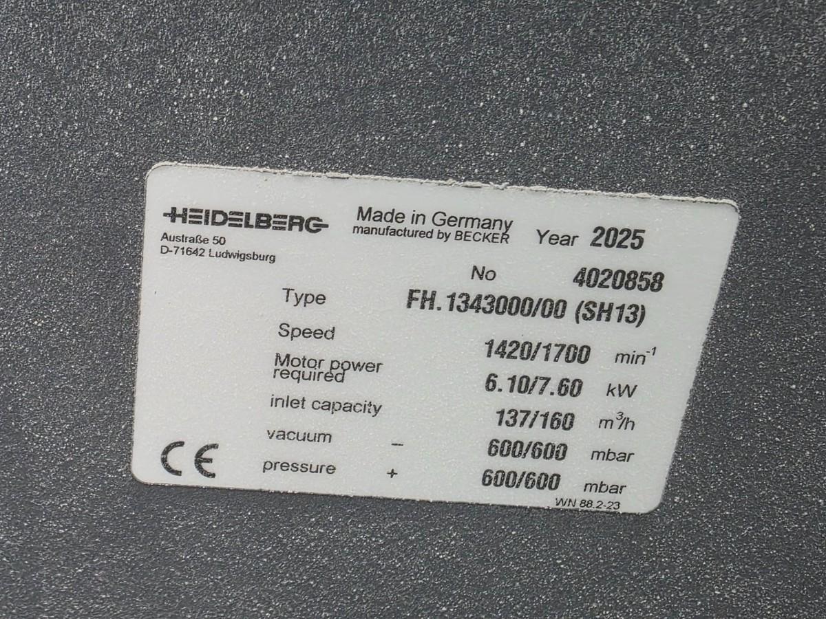 2021 Heidelberg Stahlfolder TH-82 falseanlegg med Palamides Alpha 700 HD