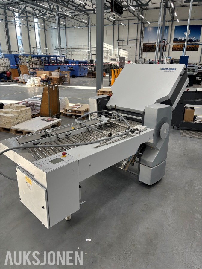 2021 Heidelberg Stahlfolder TH-82 falseanlegg med Palamides Alpha 700 HD
