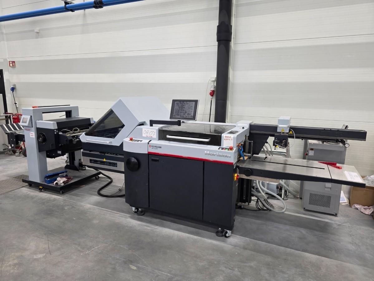 2025 Horizon AFV-566FKT Cross folder / PST-44L Press Stacker