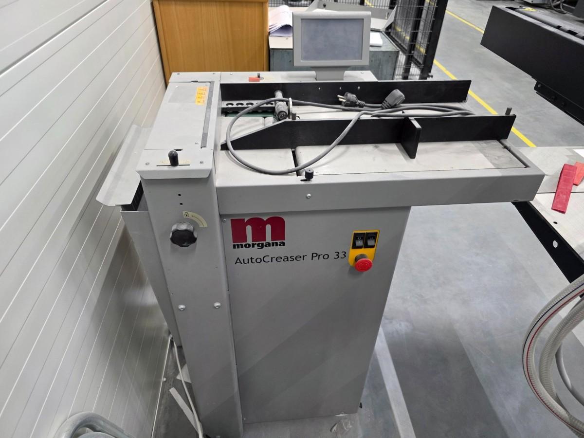 Morgana AutoCreaser Pro 33 automatisk false-/rillemaskin med berøringsskjerm