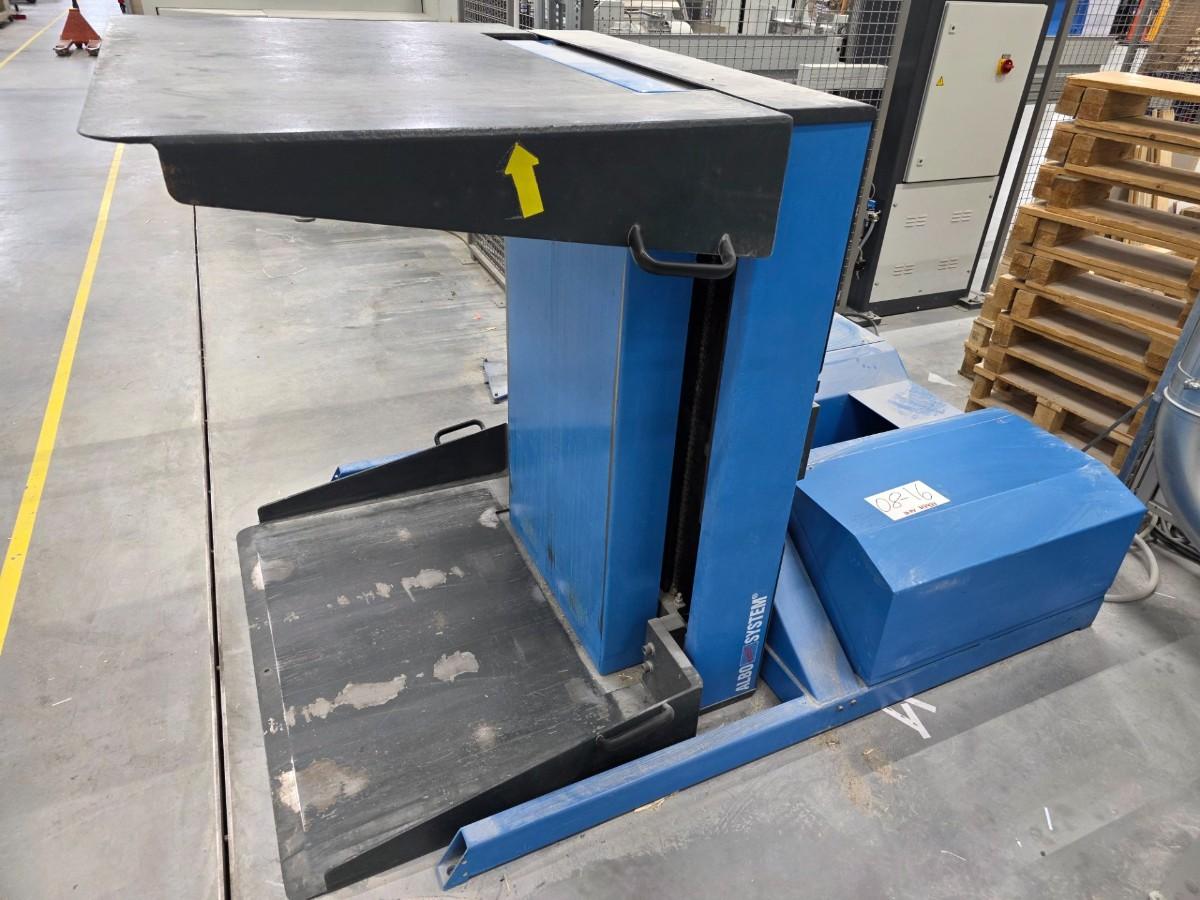 2001 Albo System Pile Turner PT1000P pallevender – 1000 kg