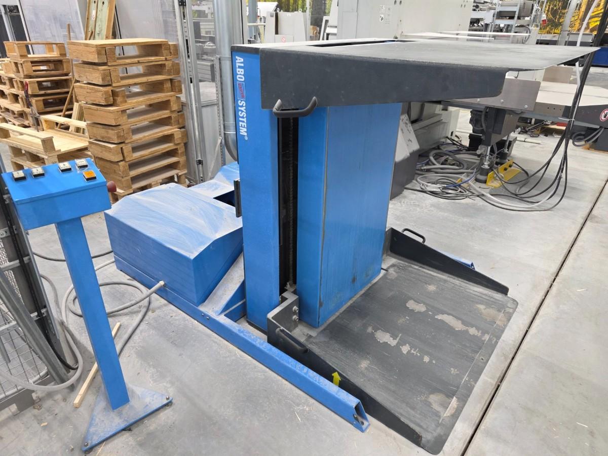 2001 Albo System Pile Turner PT1000P pallevender – 1000 kg