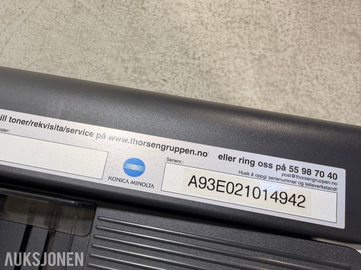 2024 Konica Minolta bizhub C3350i A4 farge multifunksjonsskriver