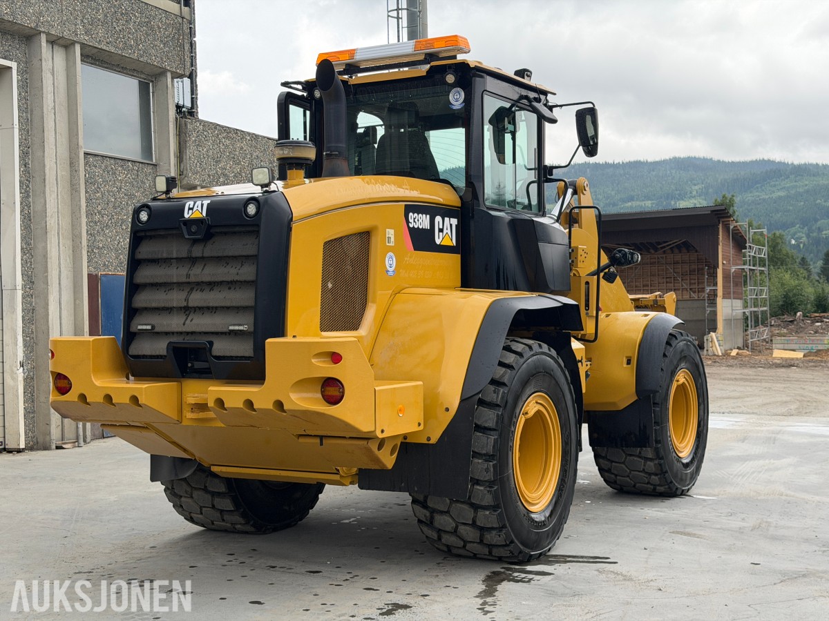 CAT 938M Hjullaster - 3/4 FUNKSJON - SPAKSTYRING - EKSTRA UTTAK