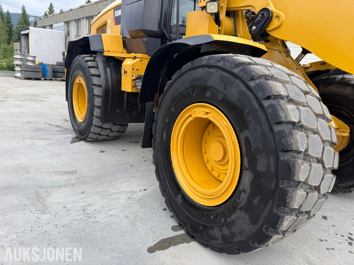 CAT 938M Hjullaster - 3/4 FUNKSJON - SPAKSTYRING - EKSTRA UTTAK