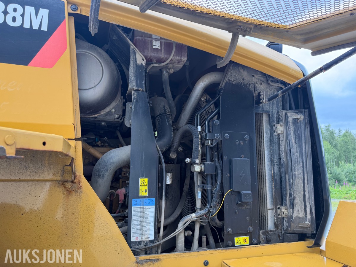 CAT 938M Hjullaster - 3/4 FUNKSJON - SPAKSTYRING - EKSTRA UTTAK