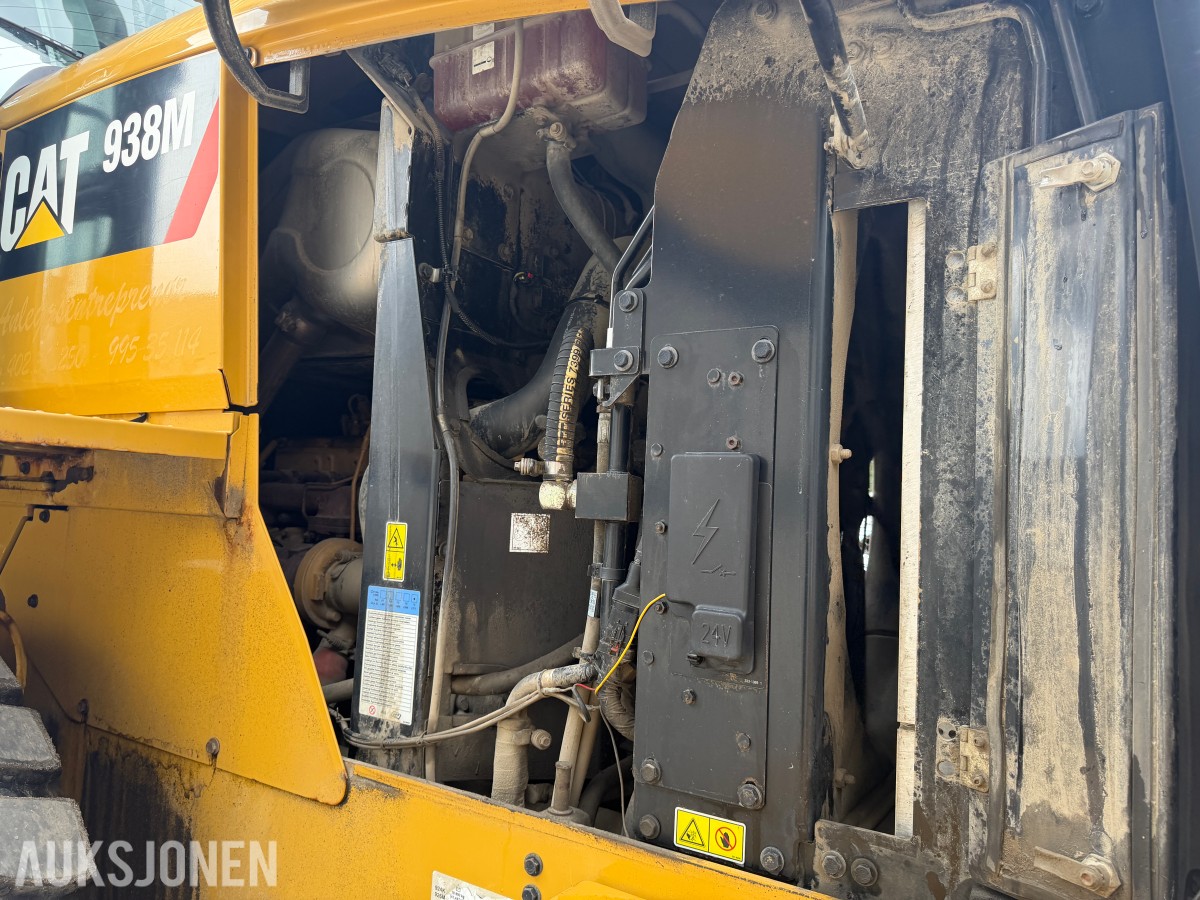 CAT 938M Hjullaster - 3/4 FUNKSJON - SPAKSTYRING - EKSTRA UTTAK