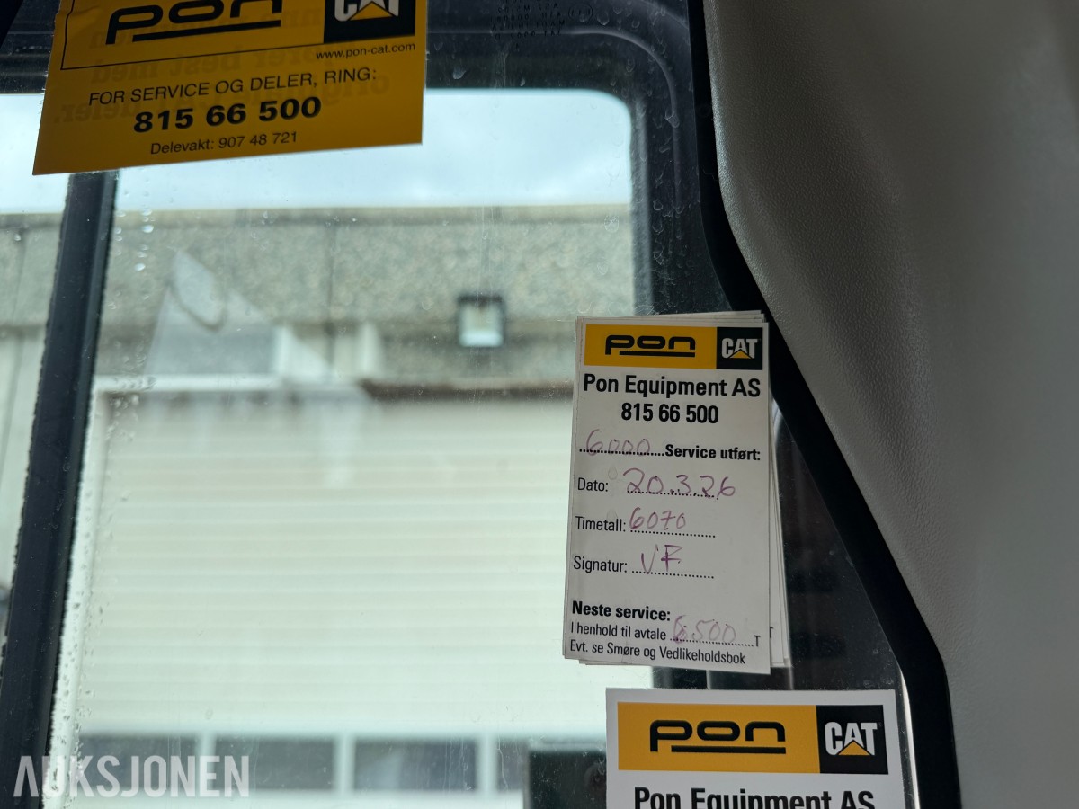 CAT 938M Hjullaster - 3/4 FUNKSJON - SPAKSTYRING - EKSTRA UTTAK