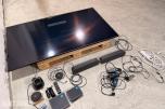 Samsung 75 tommer 4k infoskjerm med Logitech rally videokonferanseutstyr