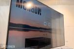 2022 Samsung QB85B 85 tommer 4K infoskjerm på stativ