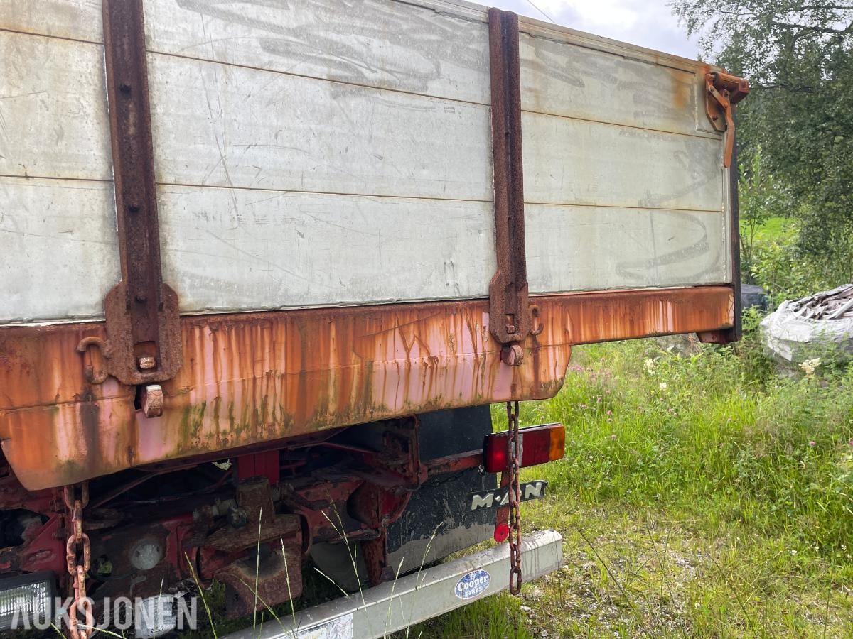 1986 MAN 12.170 F Med kran