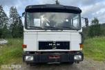 1986 MAN 12.170 F Med kran