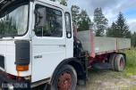 1986 MAN 12.170 F Med kran