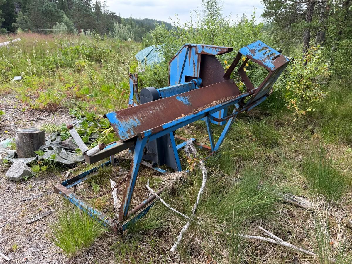 VEDKAPPSAG MED SKYVERAMME – TIL TRAKTOR - PTO-DREVET