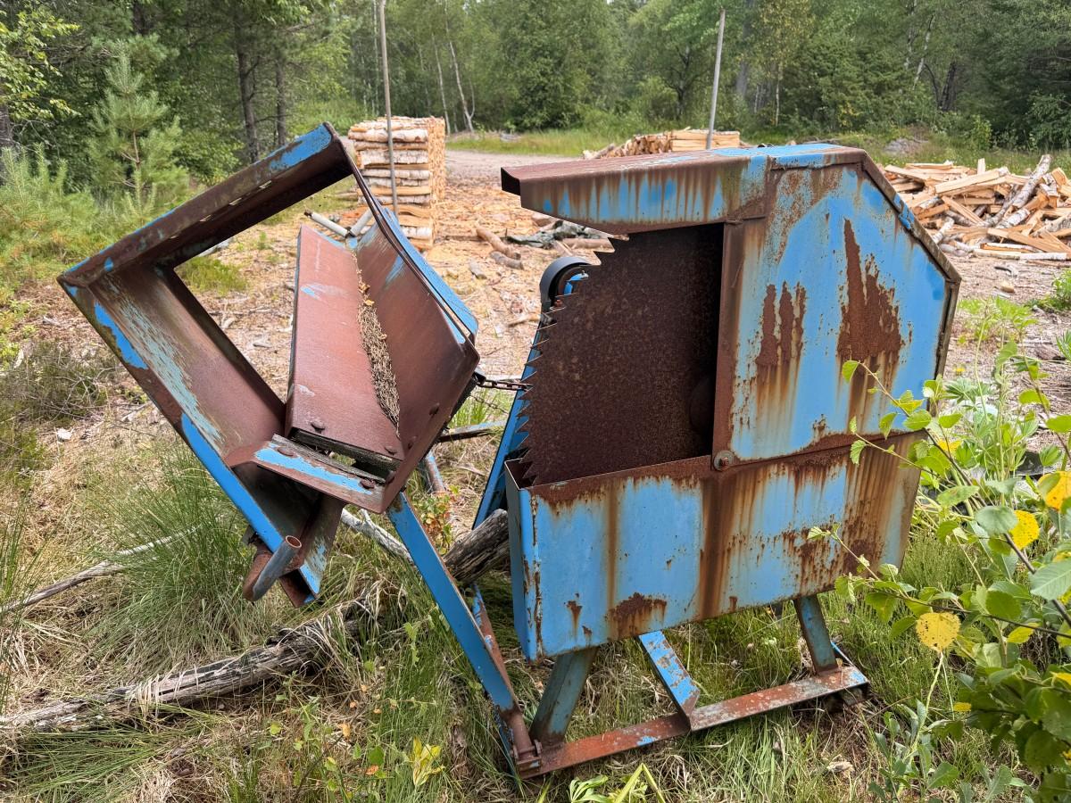 VEDKAPPSAG MED SKYVERAMME – TIL TRAKTOR - PTO-DREVET