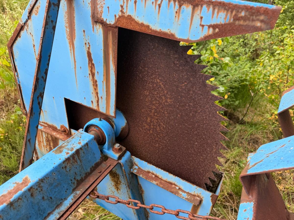 VEDKAPPSAG MED SKYVERAMME – TIL TRAKTOR - PTO-DREVET