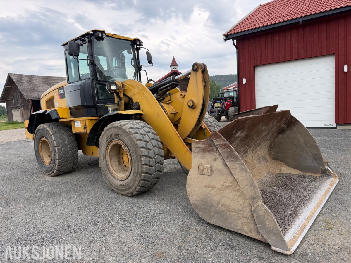 2013 Cat 938K Hjullaster. nylig sertifisert. Vekt i skuffe