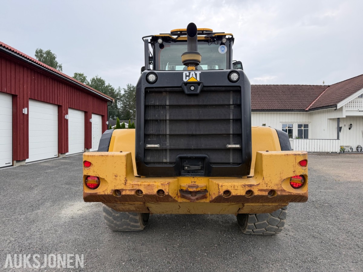 2013 Cat 938K Hjullaster. nylig sertifisert. Vekt i skuffe