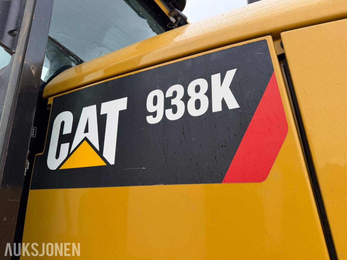 2013 Cat 938K Hjullaster. nylig sertifisert. Vekt i skuffe