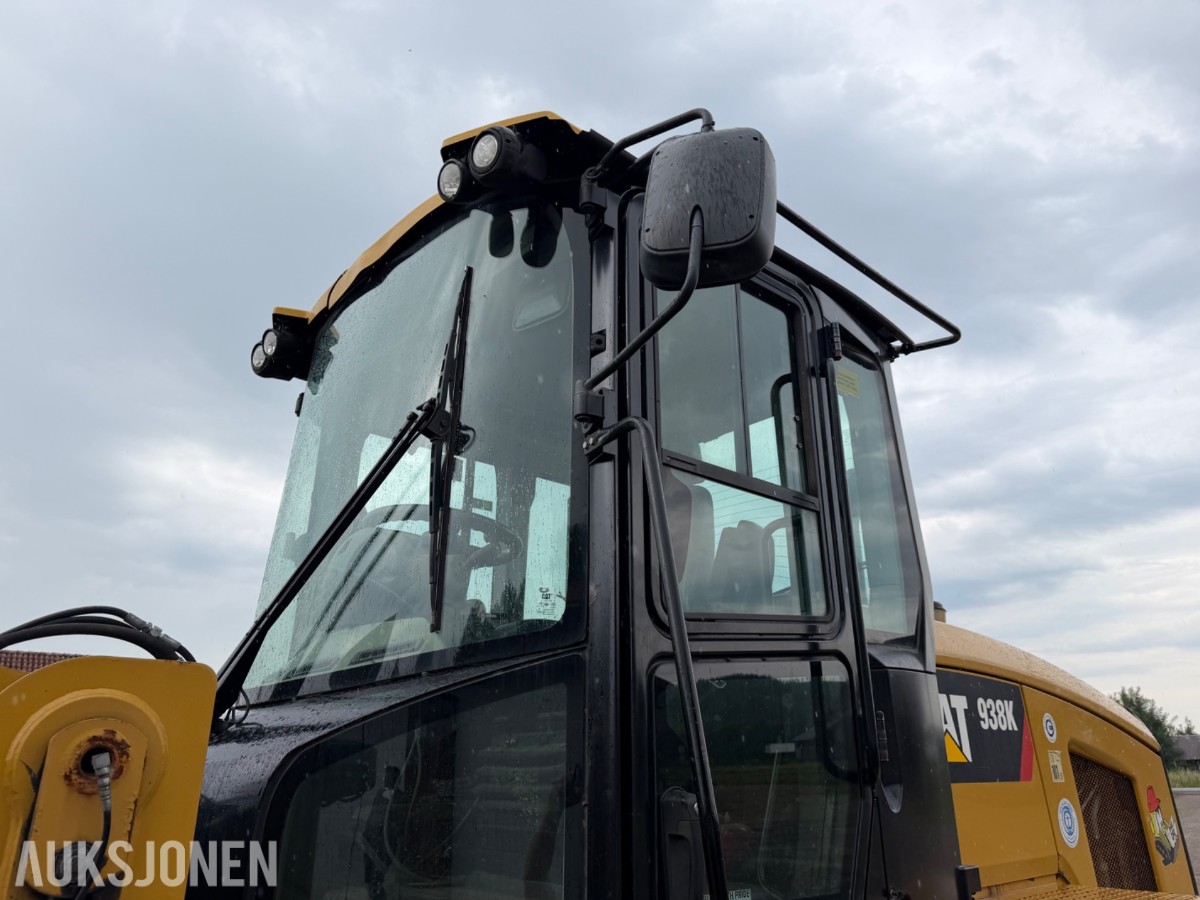 2013 Cat 938K Hjullaster. nylig sertifisert. Vekt i skuffe