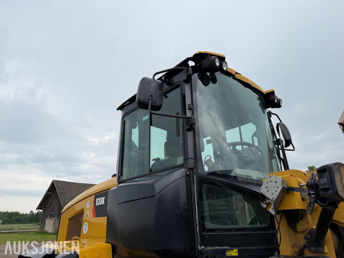 2013 Cat 938K Hjullaster. nylig sertifisert. Vekt i skuffe