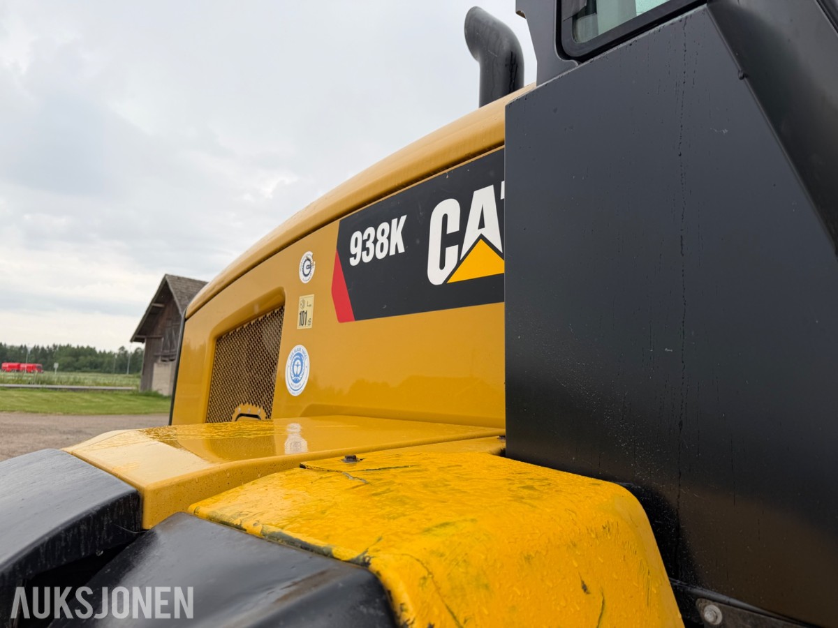 2013 Cat 938K Hjullaster. nylig sertifisert. Vekt i skuffe