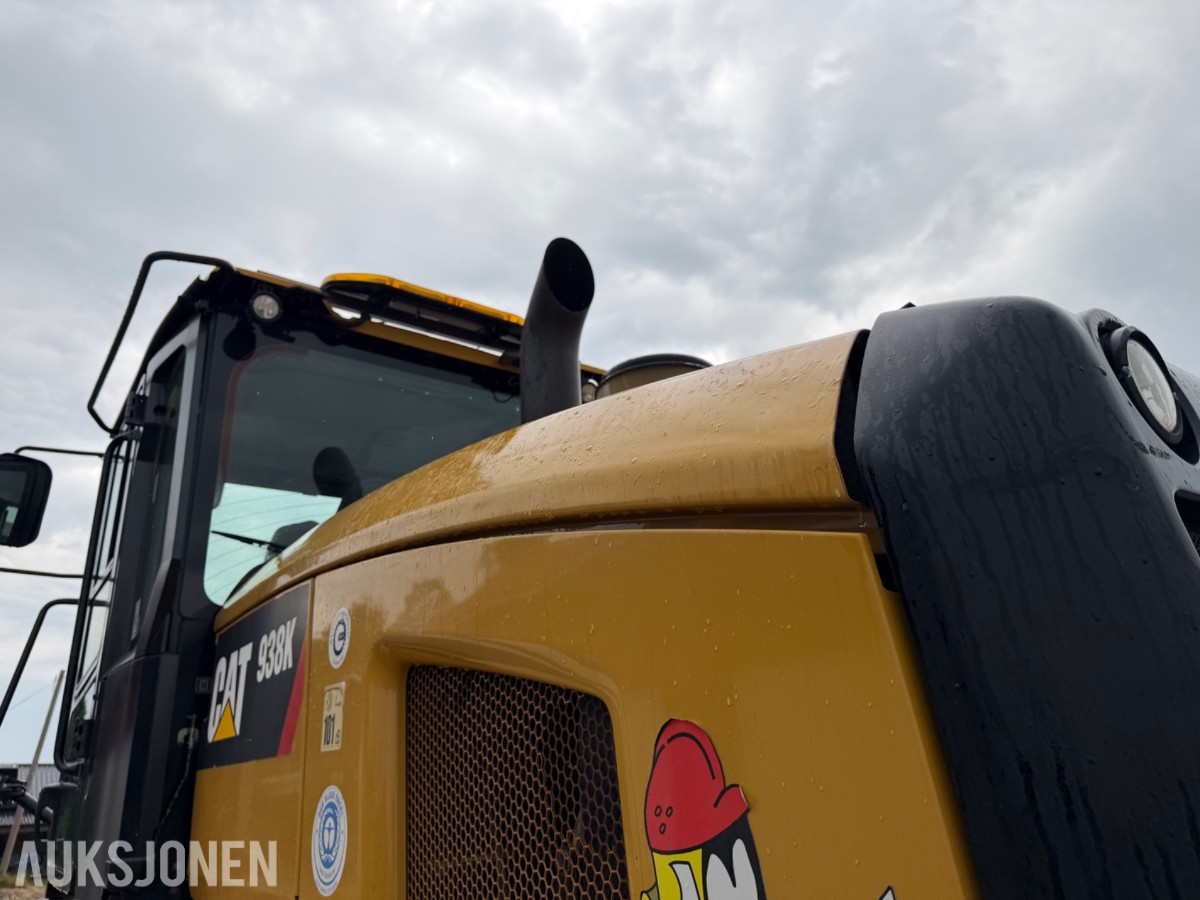 2013 Cat 938K Hjullaster. nylig sertifisert. Vekt i skuffe