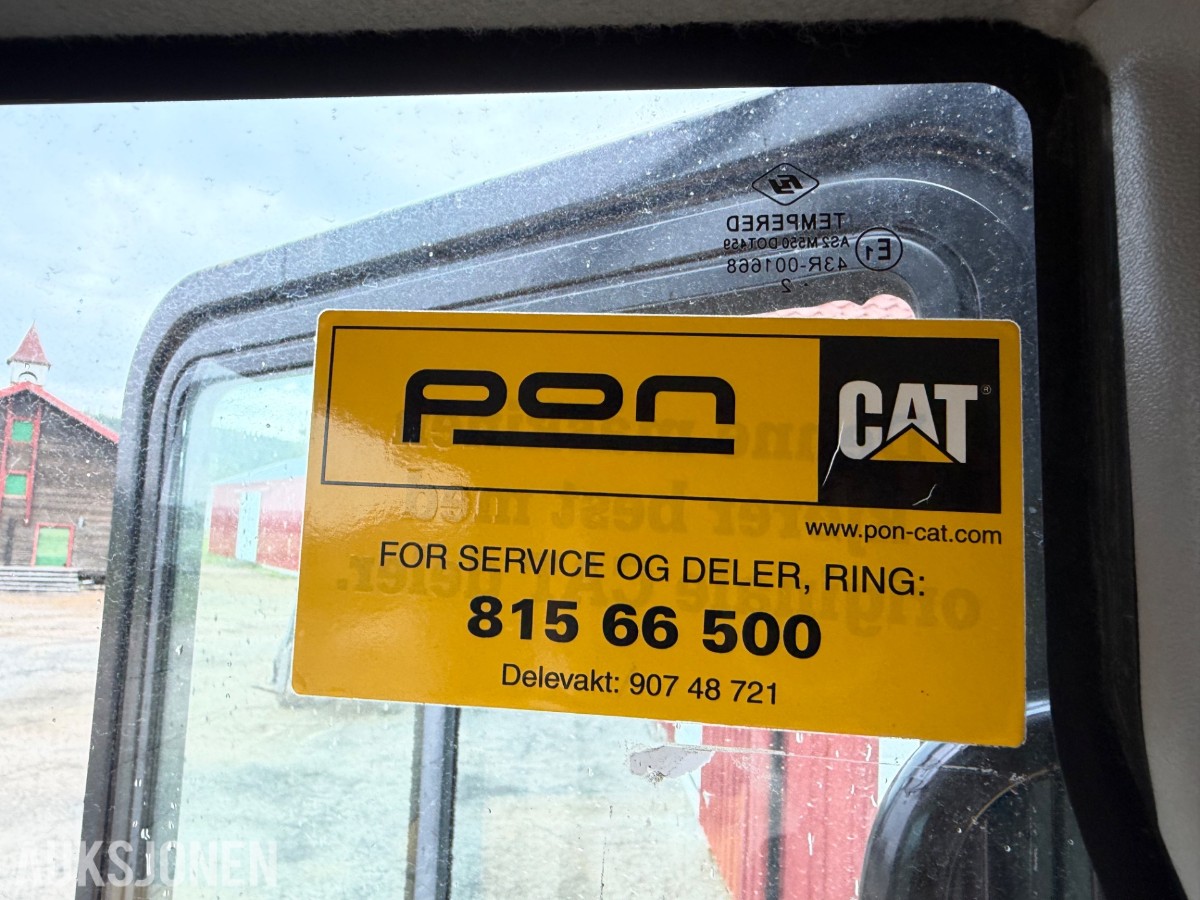 2013 Cat 938K Hjullaster. nylig sertifisert. Vekt i skuffe