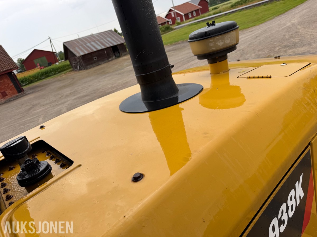 2013 Cat 938K Hjullaster. nylig sertifisert. Vekt i skuffe