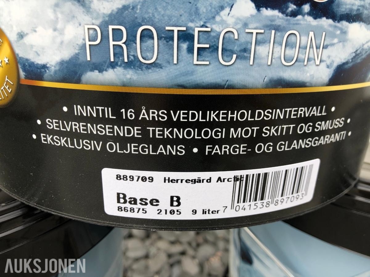 Utendørsmaling ca 62kg/50L - velg farge selv!