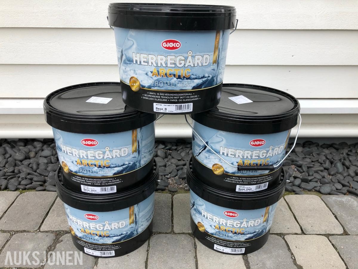 Utendørsmaling ca 62kg/50L - velg farge selv!