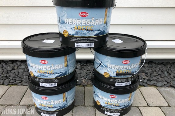 Utendørsmaling ca 62kg/50L - velg farge selv!