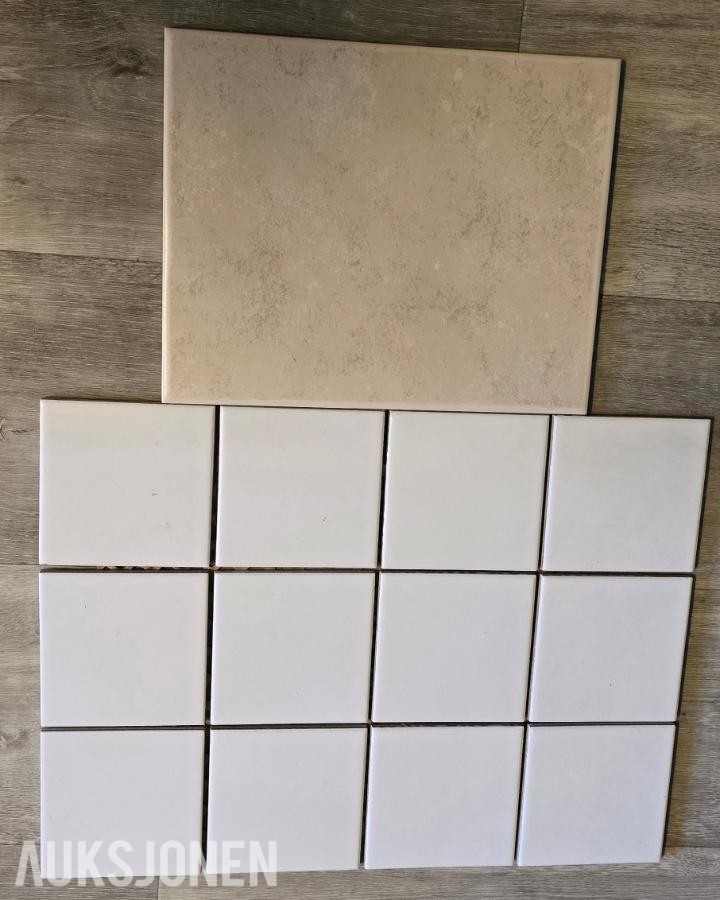2026 Flis Hvit / Beige, ca 1000 m2 totalt