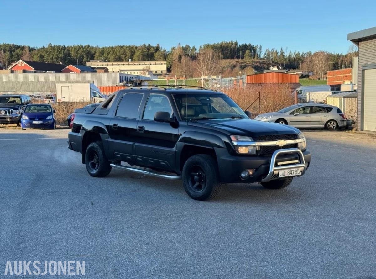2002 Chevrolet Avalanche 8.1 L V8 4WD, Automat, Hengerfeste, S+V dekk