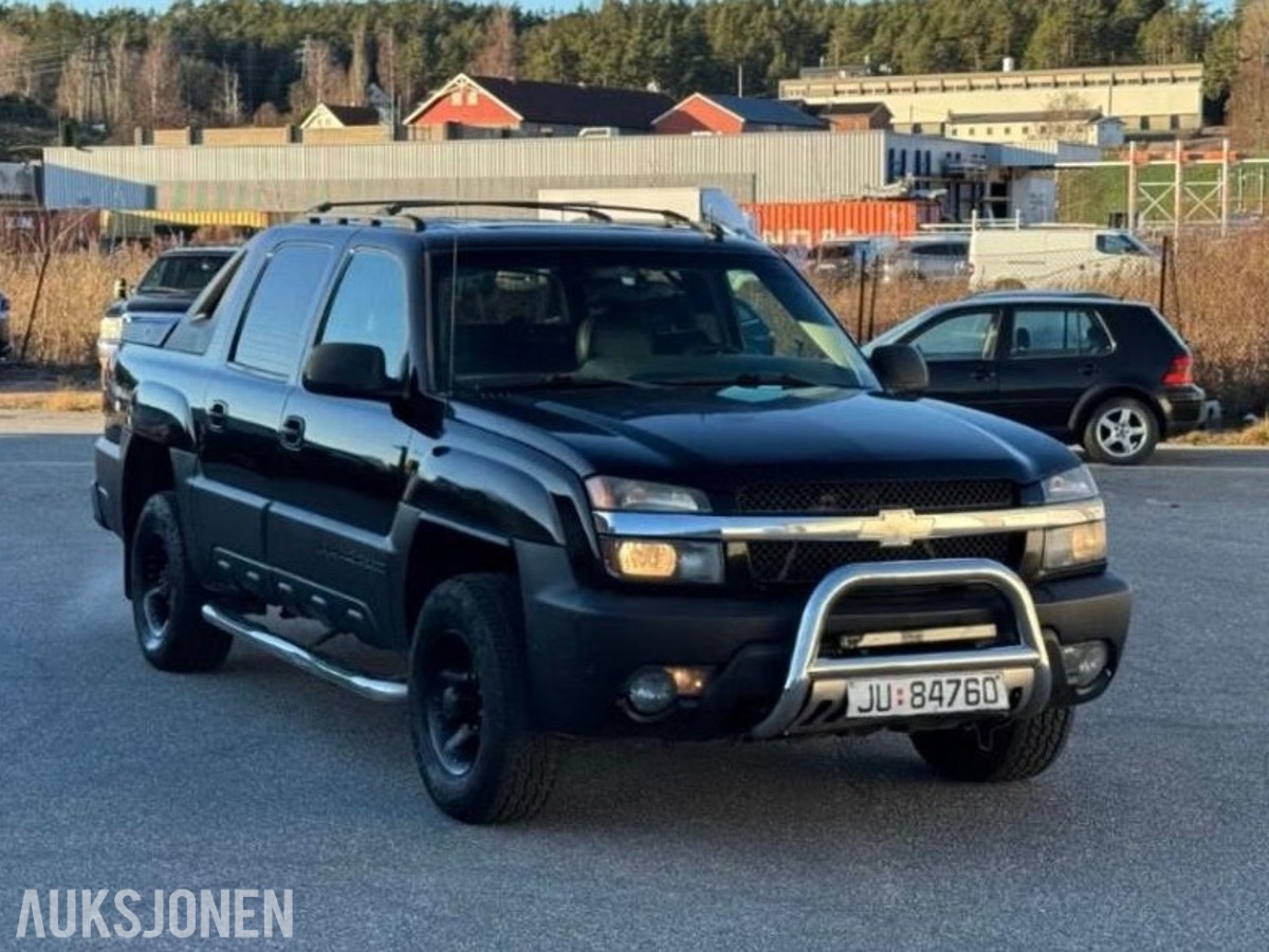 2002 Chevrolet Avalanche 8.1 L V8 4WD, Automat, Hengerfeste, S+V dekk