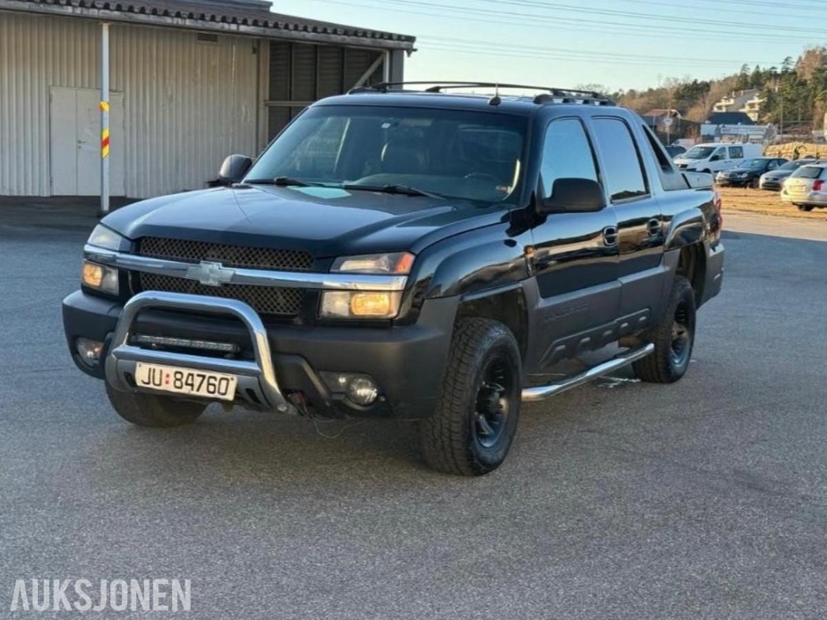 2002 Chevrolet Avalanche 8.1 L V8 4WD, Automat, Hengerfeste, S+V dekk