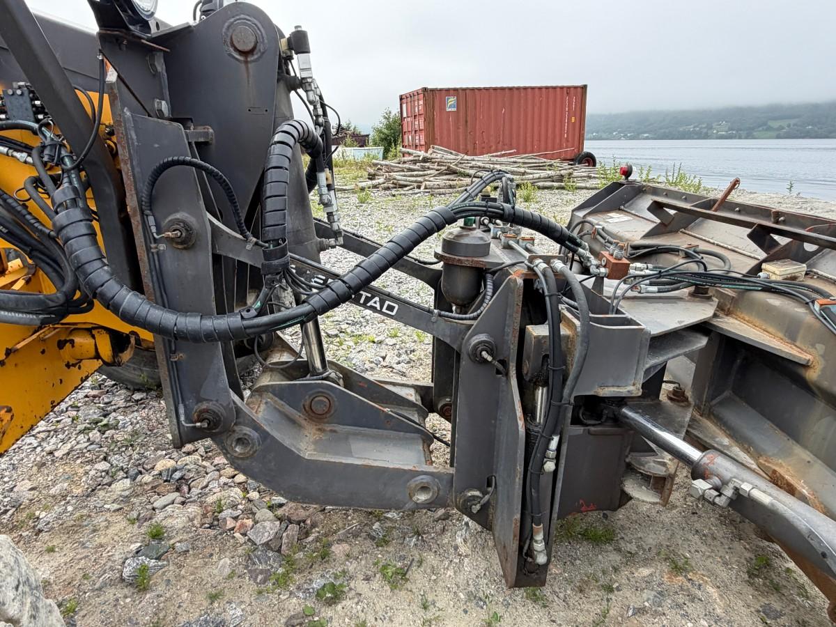 2013 Volvo G946B veihøvel med maskinstyring, frontskjær og midtblad