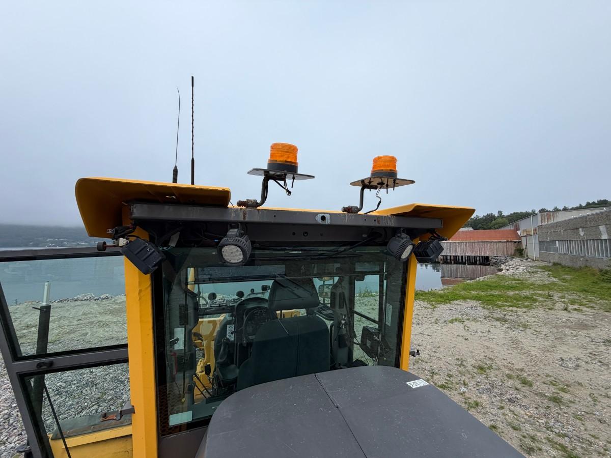 2013 Volvo G946B veihøvel med maskinstyring, frontskjær og midtblad